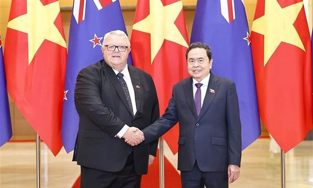 Vietnamese, New Zealand top legislators hold talks in Hanoi